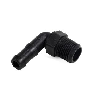 Hose barb elbow 1/2 x 1/2