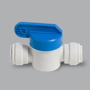 Valve, 3/8" x 3'8" shut off pp speedfit