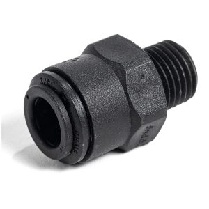 Male connector, 3/8" x 1/4" pp - viton