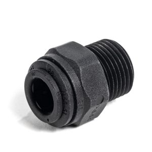 Male connector, 3/8" x 3/8" ppe